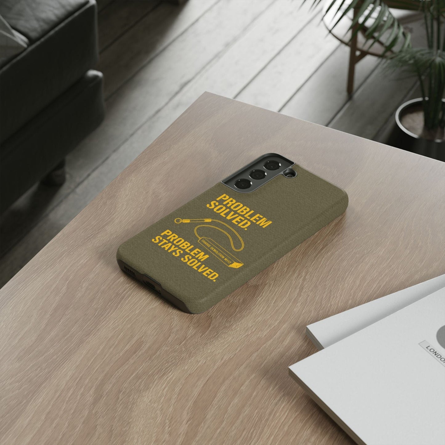 K-Factor Supply Co Problem Solved Tough Android Case