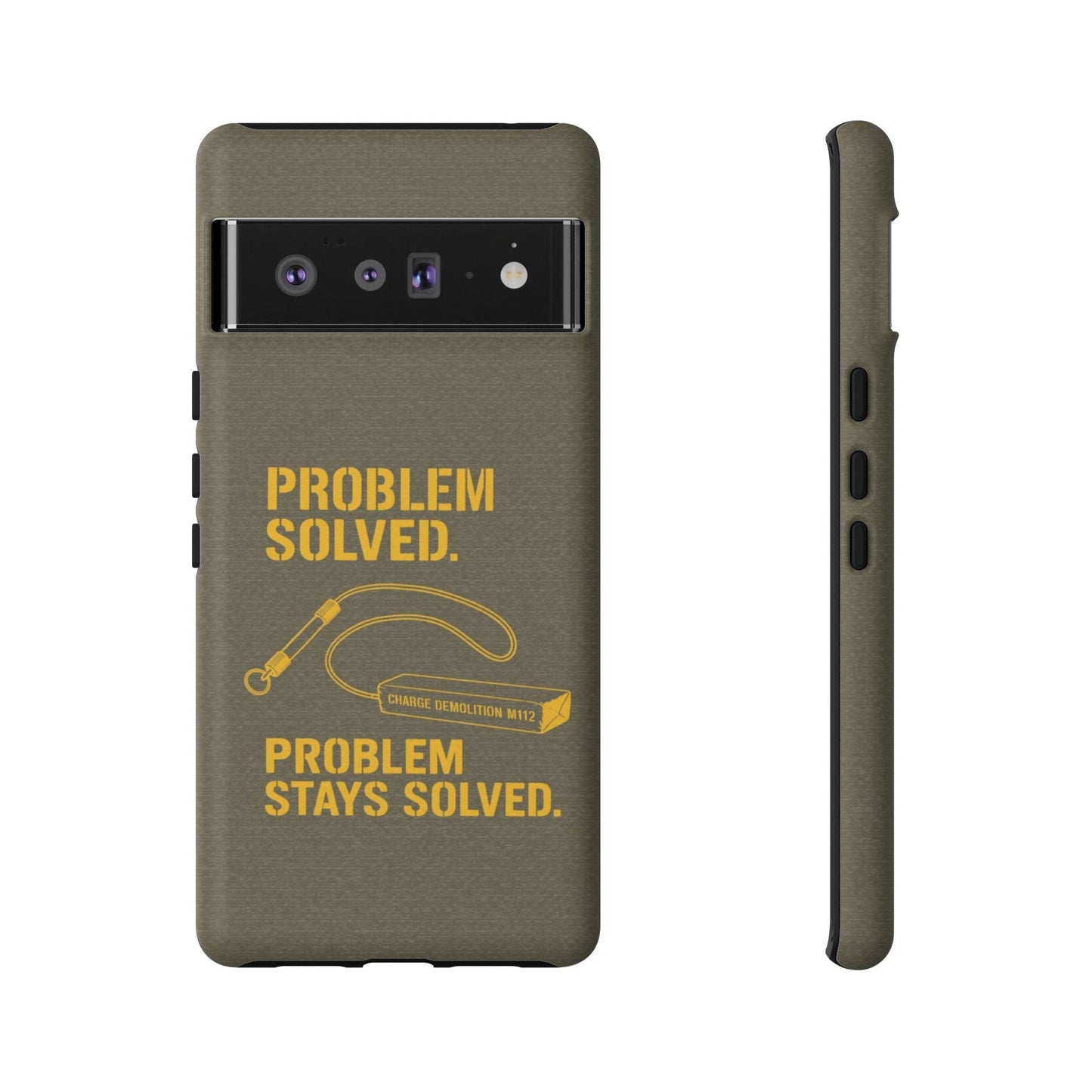 K-Factor Supply Co Problem Solved Tough Android Case Google Pixel 6 Pro / Matte