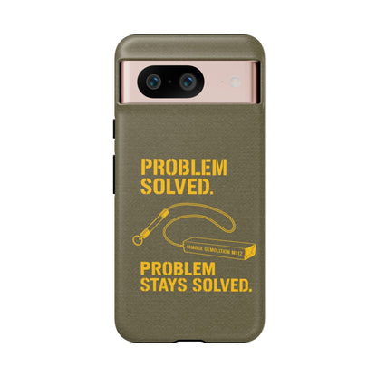 K-Factor Supply Co Problem Solved Tough Android Case Google Pixel 8 / Matte