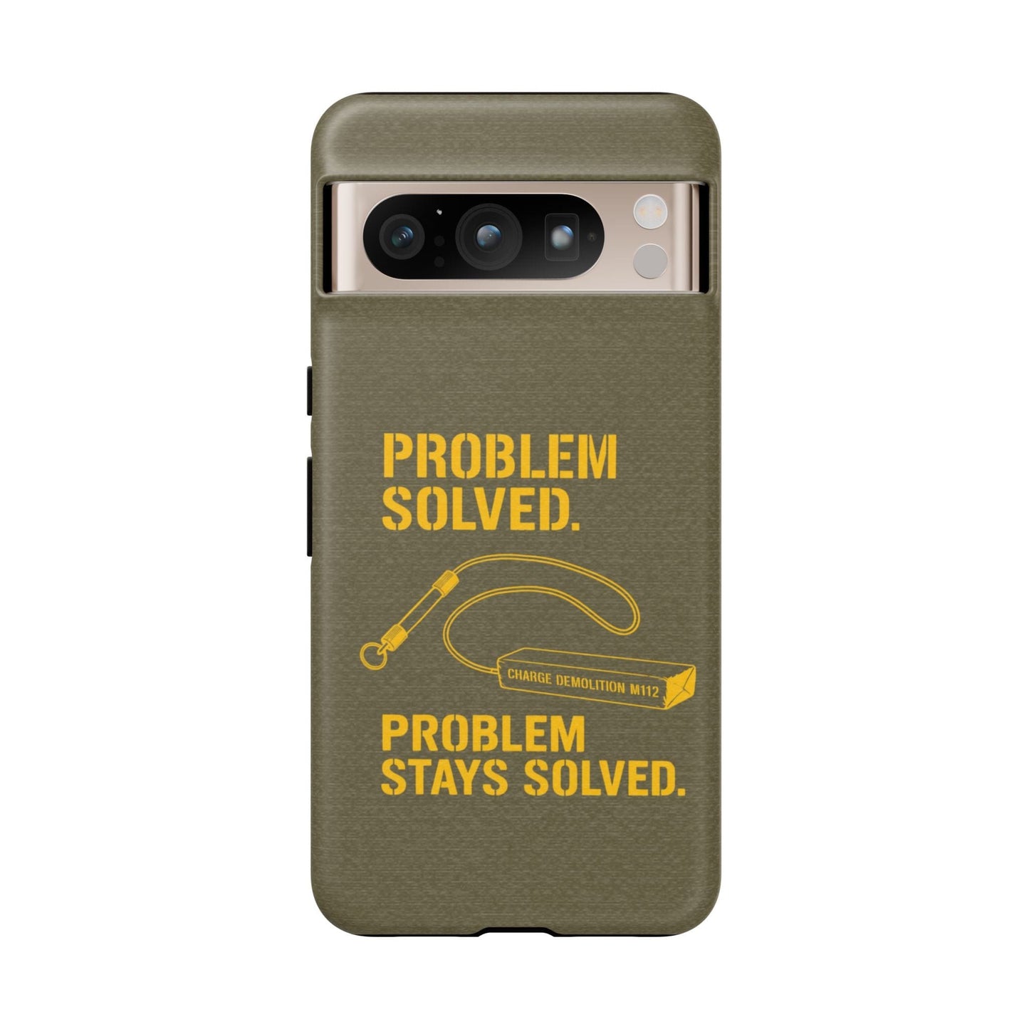 K-Factor Supply Co Problem Solved Tough Android Case Google Pixel 8 Pro / Matte
