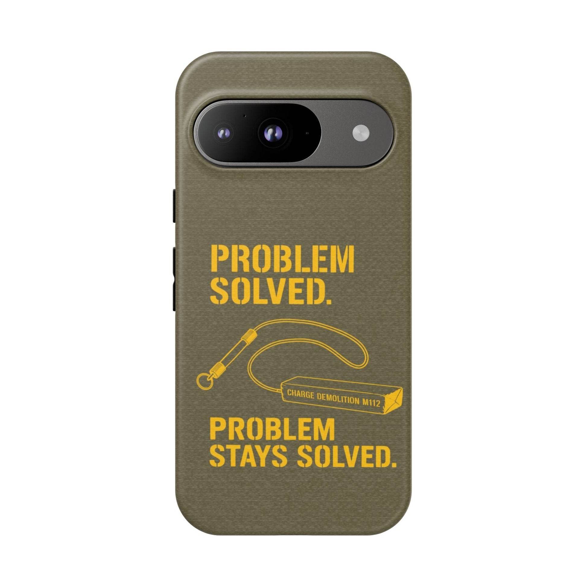 K-Factor Supply Co Problem Solved Tough Android Case Google Pixel 9