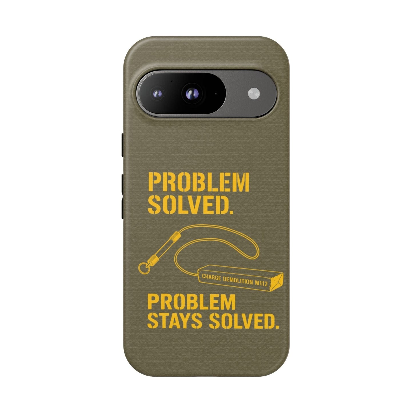 K-Factor Supply Co Problem Solved Tough Android Case Google Pixel 9 / Matte