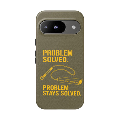 K-Factor Supply Co Problem Solved Tough Android Case Google Pixel 9 / Matte