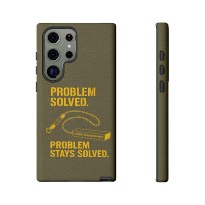 K-Factor Supply Co Problem Solved Tough Android Case Samsung Galaxy S23 Ultra / Matte
