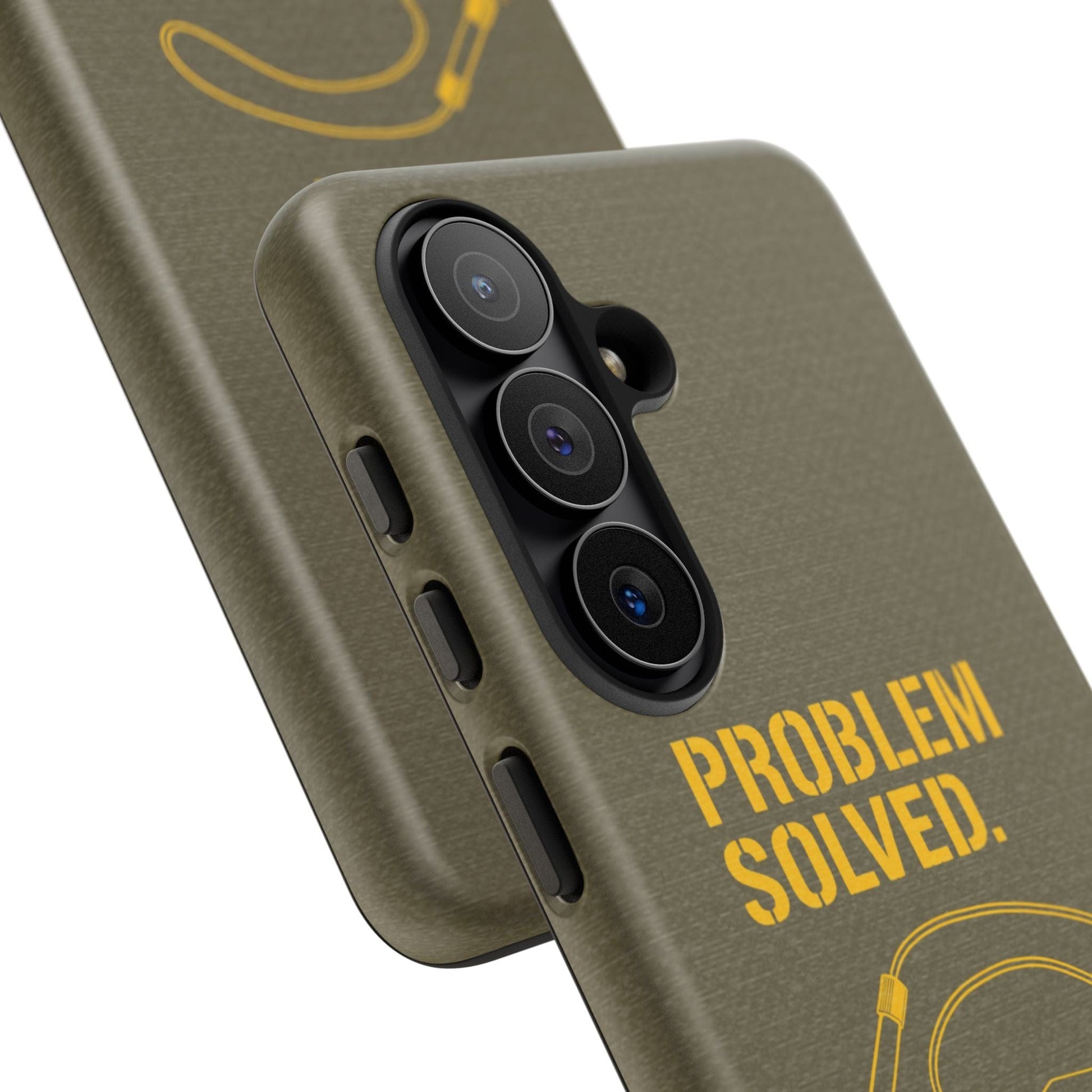K-Factor Supply Co Problem Solved Tough Android Case Samsung Galaxy S26 / Matte