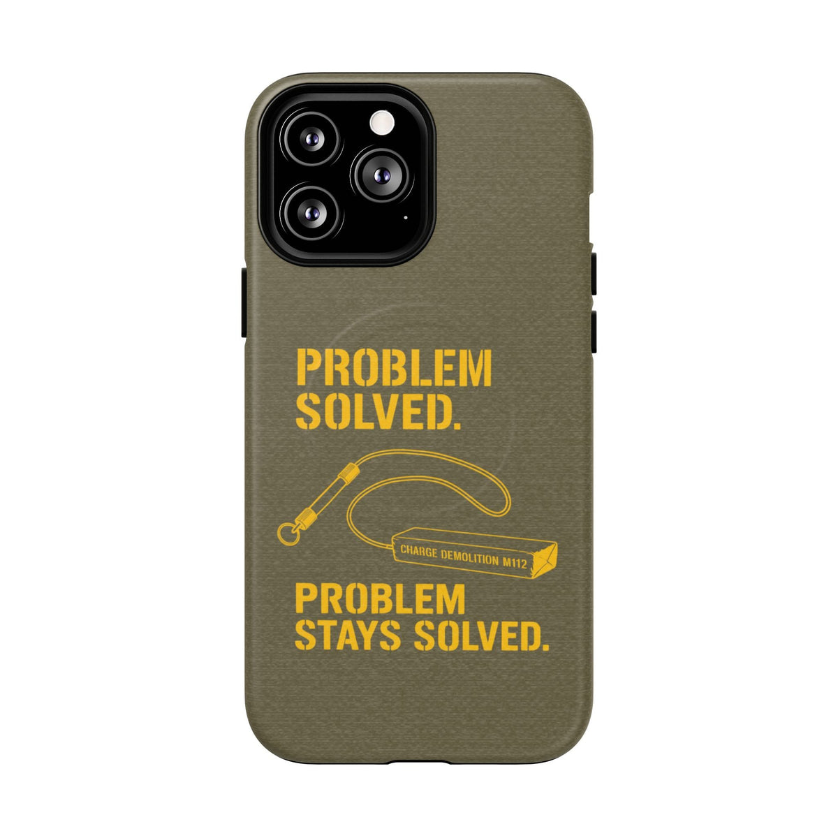 K-Factor Supply Co Problem Solved Tough Magnetic iPhone Case iPhone 13 Pro Max / Matte
