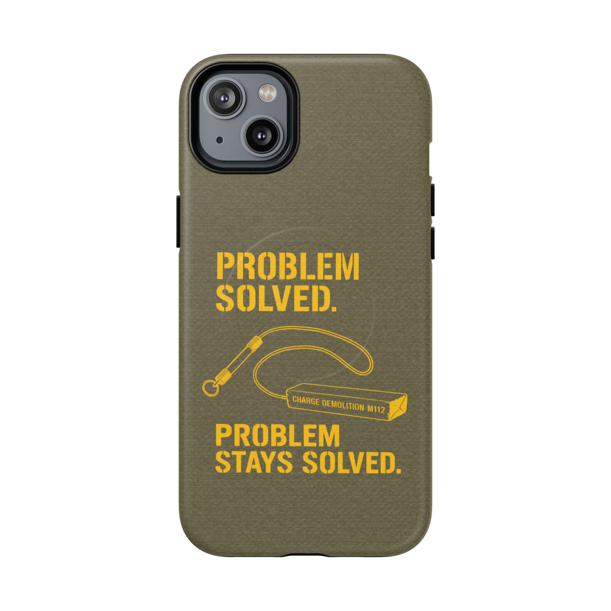 K-Factor Supply Co Problem Solved Tough Magnetic iPhone Case iPhone 14 Plus / Matte