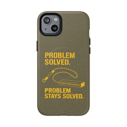 K-Factor Supply Co Problem Solved Tough Magnetic iPhone Case iPhone 14 Plus / Matte