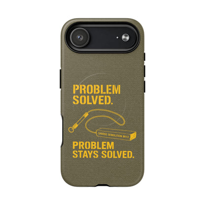K-Factor Supply Co Problem Solved Tough Magnetic iPhone Case iPhone 17 Air / Matte
