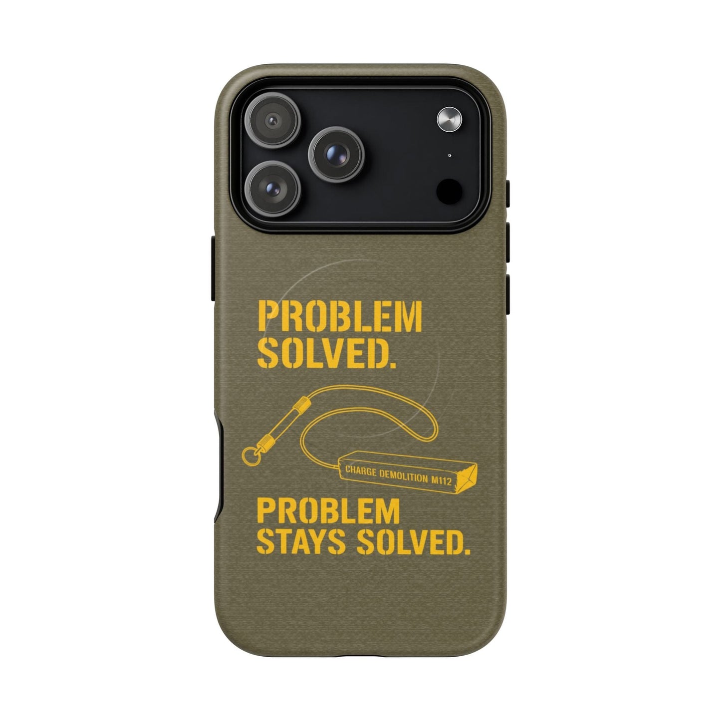 K-Factor Supply Co Problem Solved Tough Magnetic iPhone Case iPhone 17 Pro Max