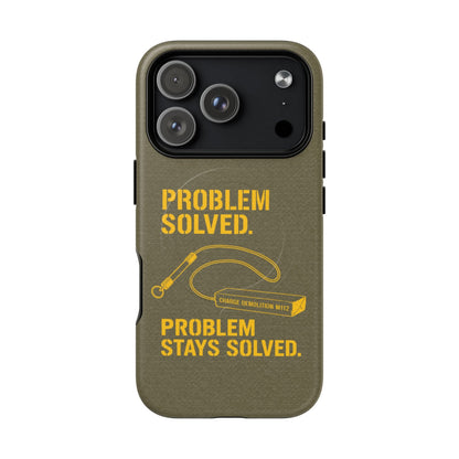 K-Factor Supply Co Problem Solved Tough Magnetic iPhone Case iPhone 18 Pro / Matte