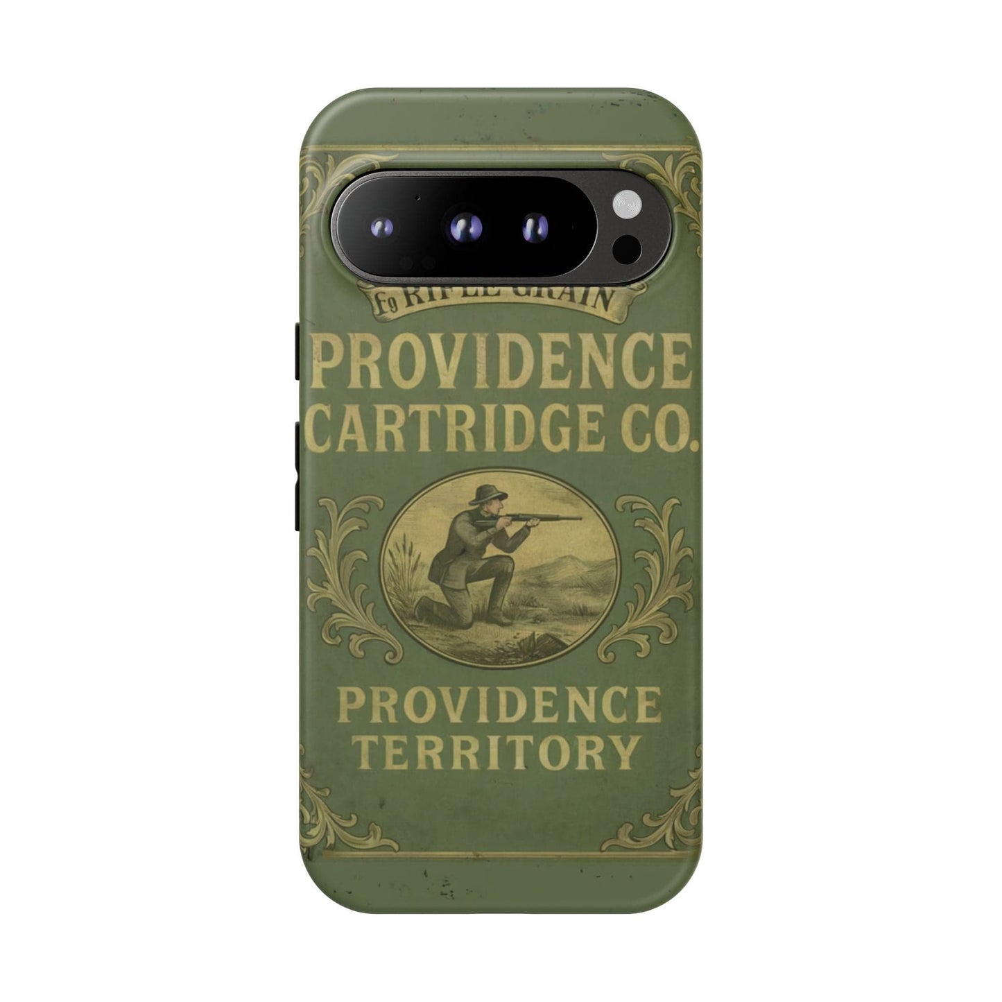 K-Factor Supply Co Providence Rifle Powder Tough Android Case Google Pixel 9 Pro