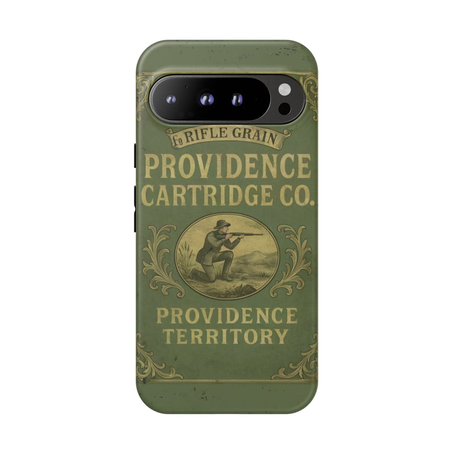 K-Factor Supply Co Providence Rifle Powder Tough Android Case Google Pixel 9 Pro XL