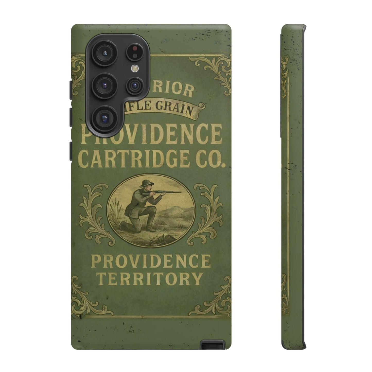 K-Factor Supply Co Providence Rifle Powder Tough Android Case Samsung Galaxy S22 Ultra / Matte