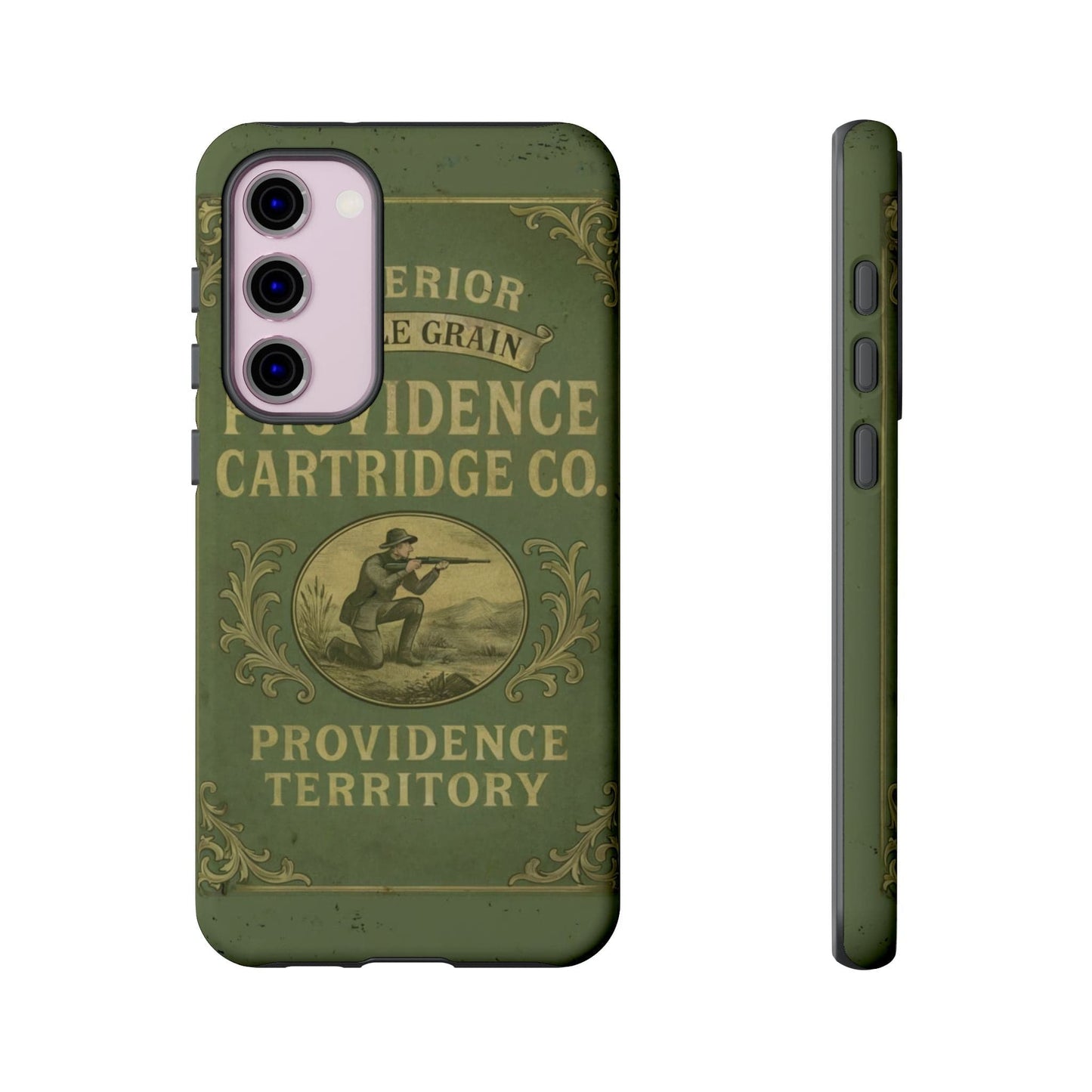 K-Factor Supply Co Providence Rifle Powder Tough Android Case Samsung Galaxy S23 Plus