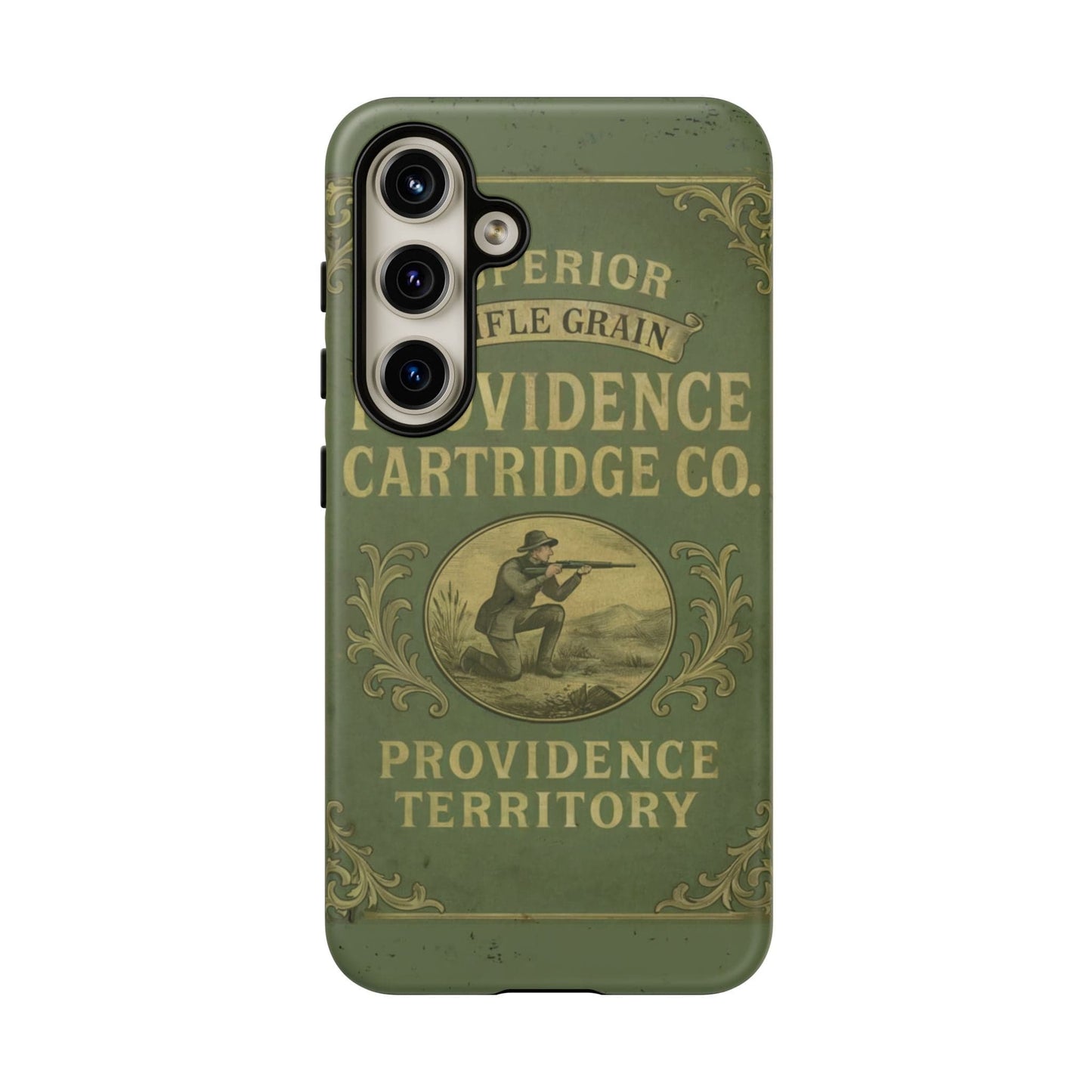 K-Factor Supply Co Providence Rifle Powder Tough Android Case Samsung Galaxy S24 / Matte