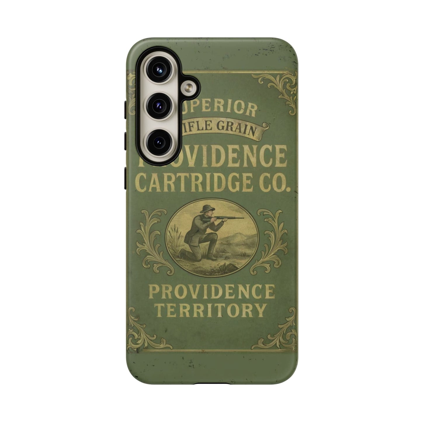 K-Factor Supply Co Providence Rifle Powder Tough Android Case Samsung Galaxy S24 Plus / Matte