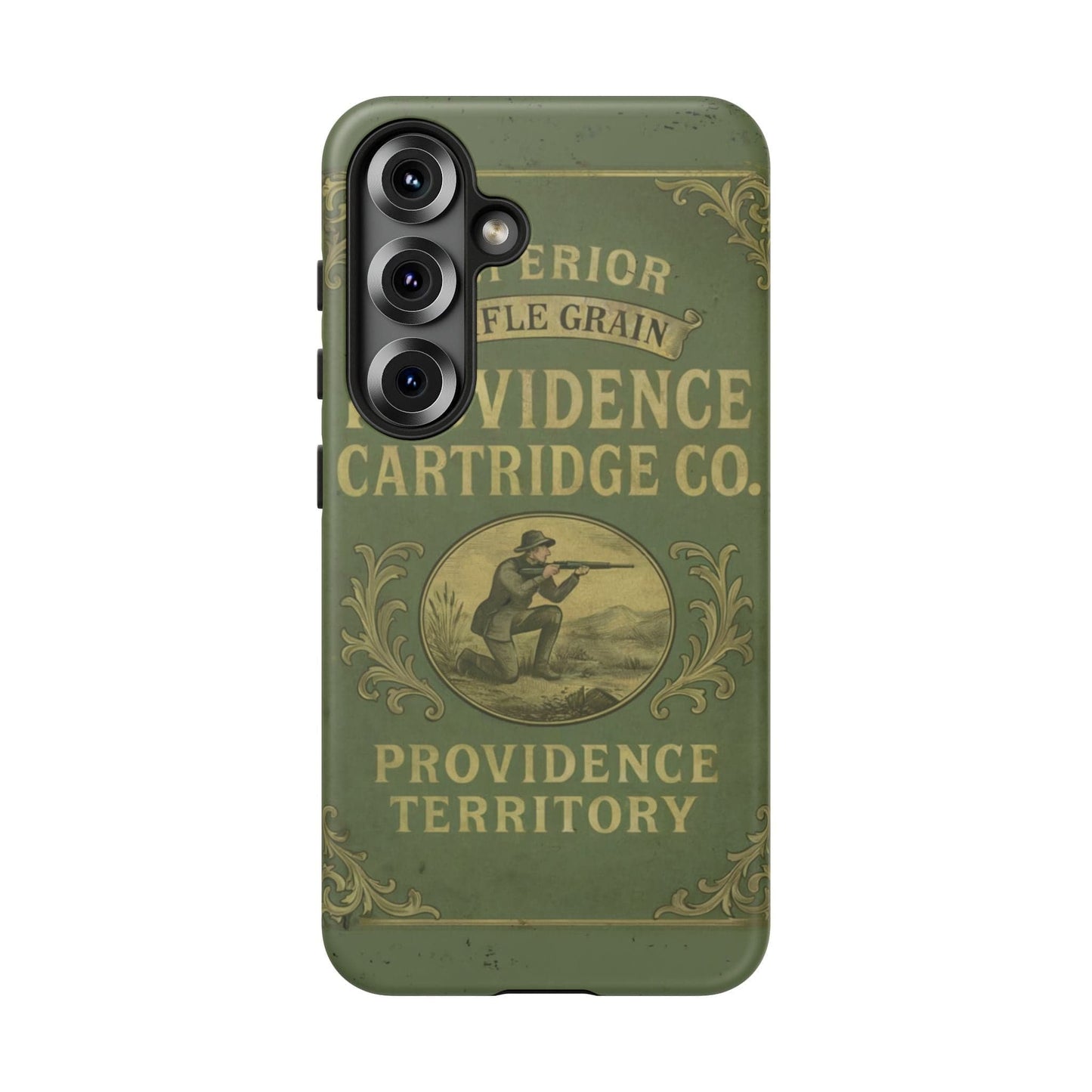 K-Factor Supply Co Providence Rifle Powder Tough Android Case Samsung Galaxy S25