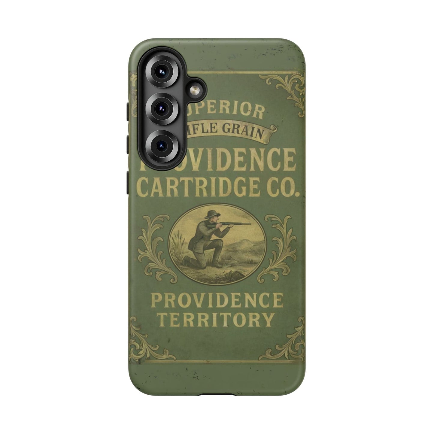K-Factor Supply Co Providence Rifle Powder Tough Android Case Samsung Galaxy S25 Plus