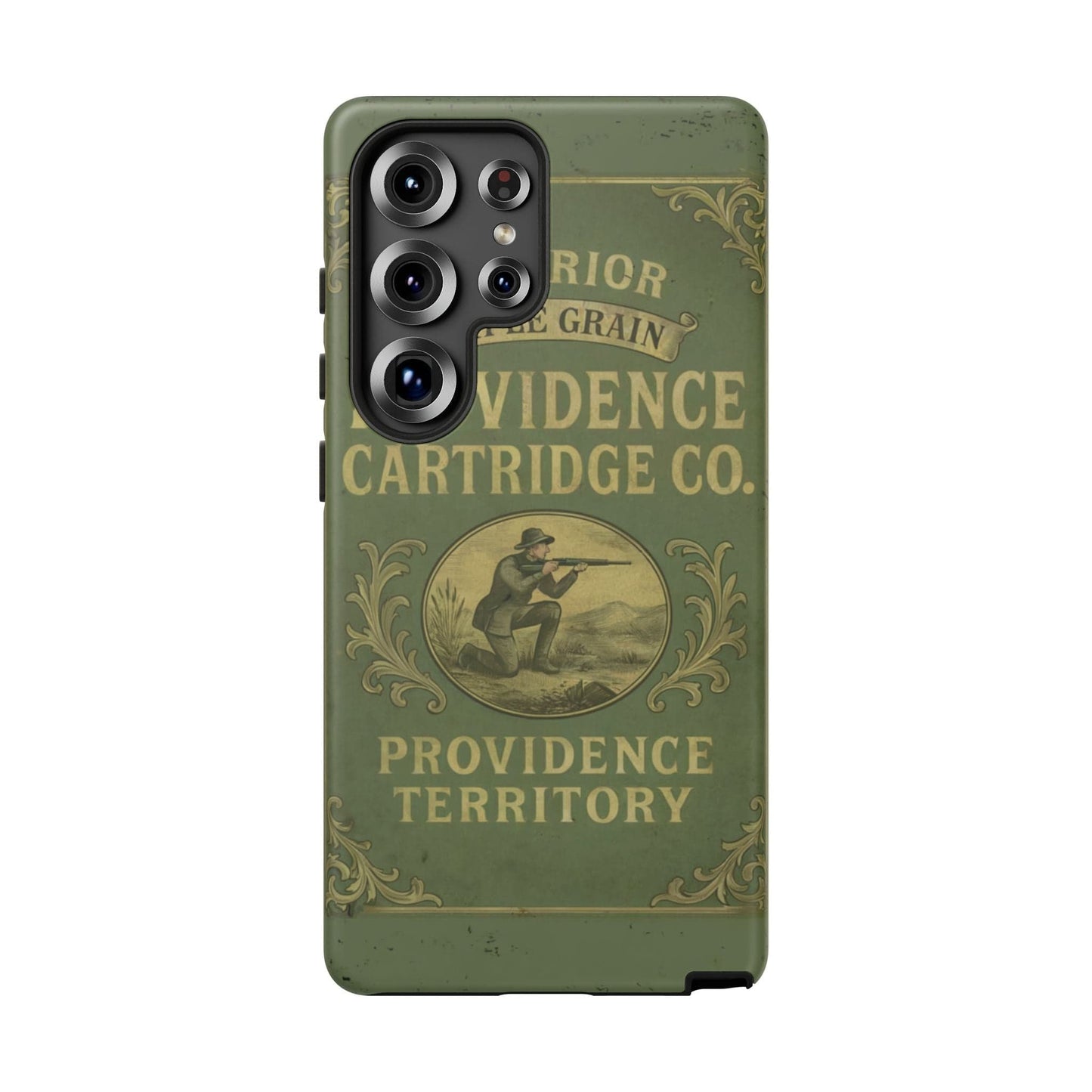 K-Factor Supply Co Providence Rifle Powder Tough Android Case Samsung Galaxy S25 Ultra
