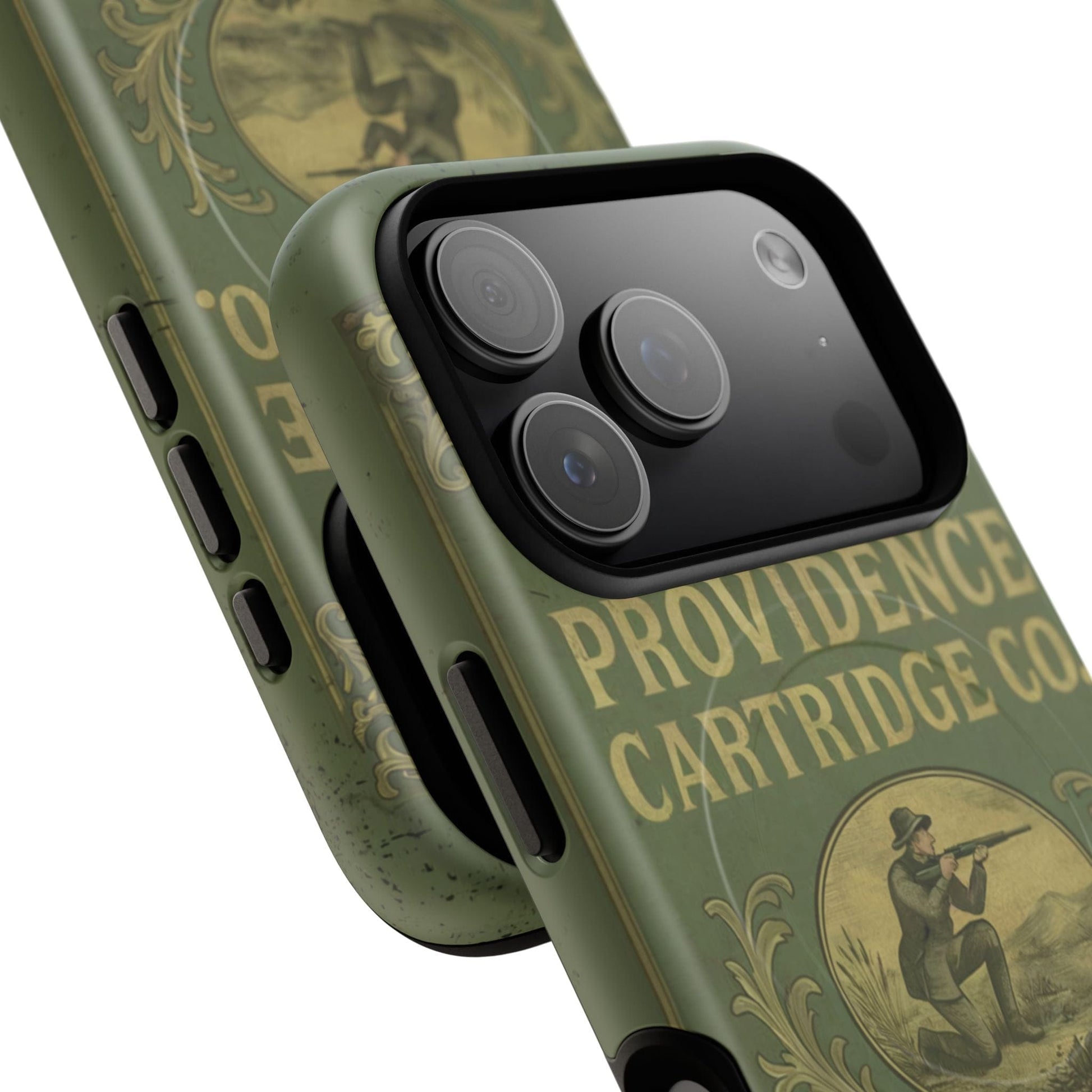 K-Factor Supply Co Providence Rifle Powder Tough Magnetic iPhone Case