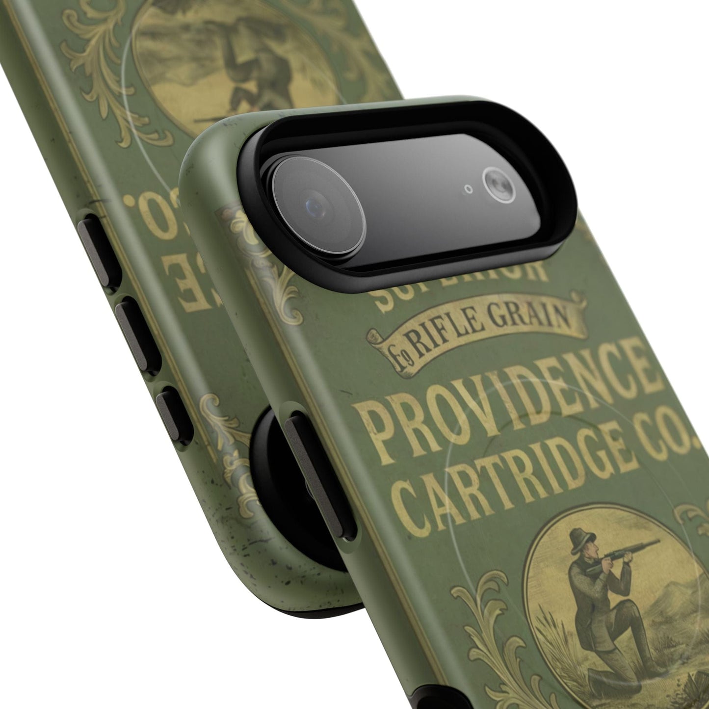 K-Factor Supply Co Providence Rifle Powder Tough Magnetic iPhone Case