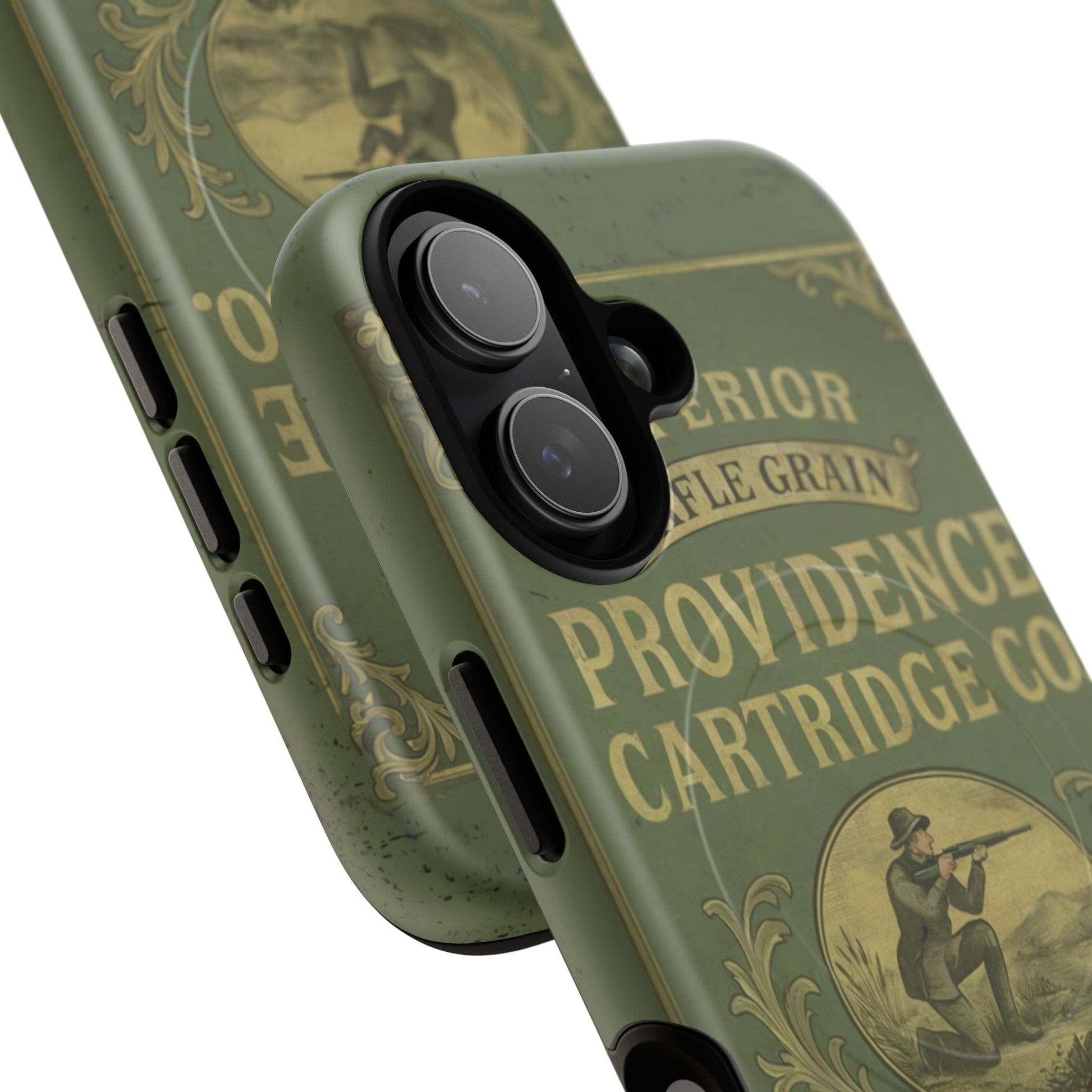 K-Factor Supply Co Providence Rifle Powder Tough Magnetic iPhone Case