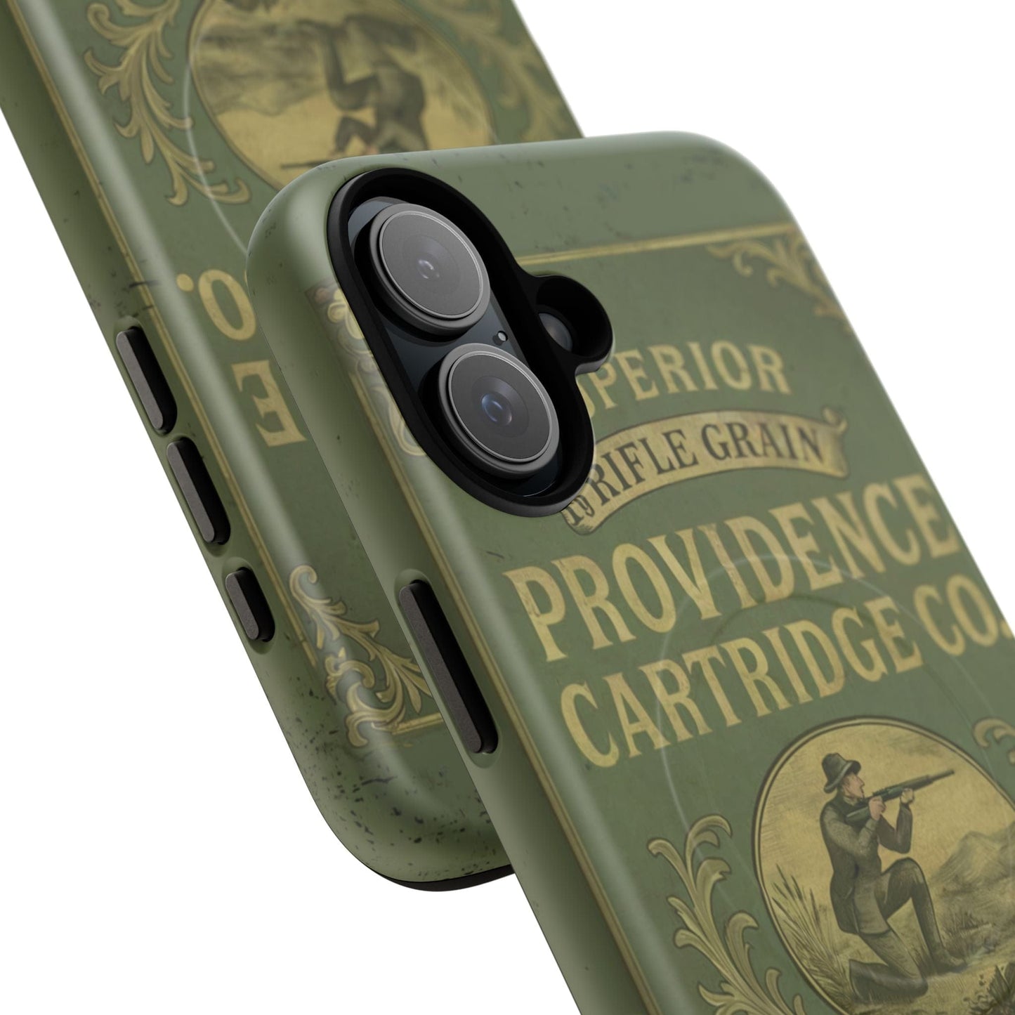 K-Factor Supply Co Providence Rifle Powder Tough Magnetic iPhone Case