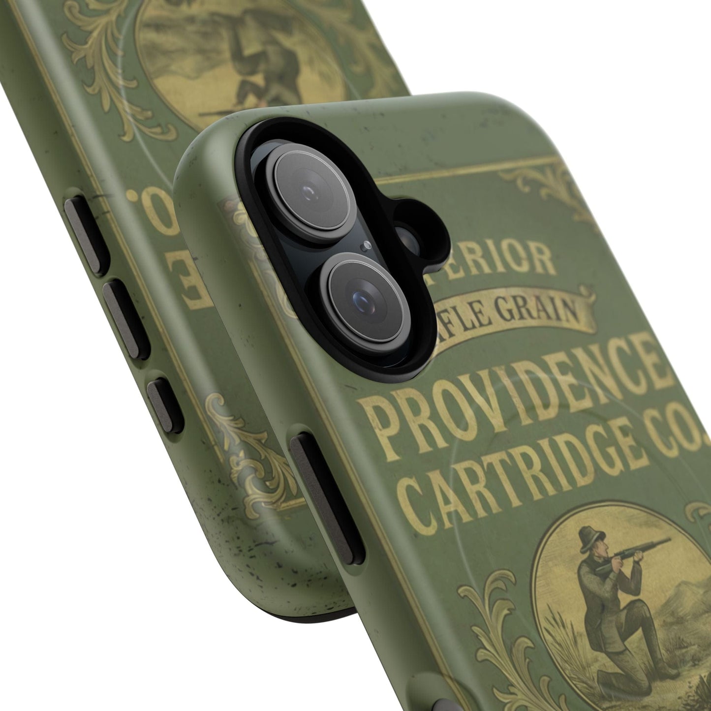 K-Factor Supply Co Providence Rifle Powder Tough Magnetic iPhone Case