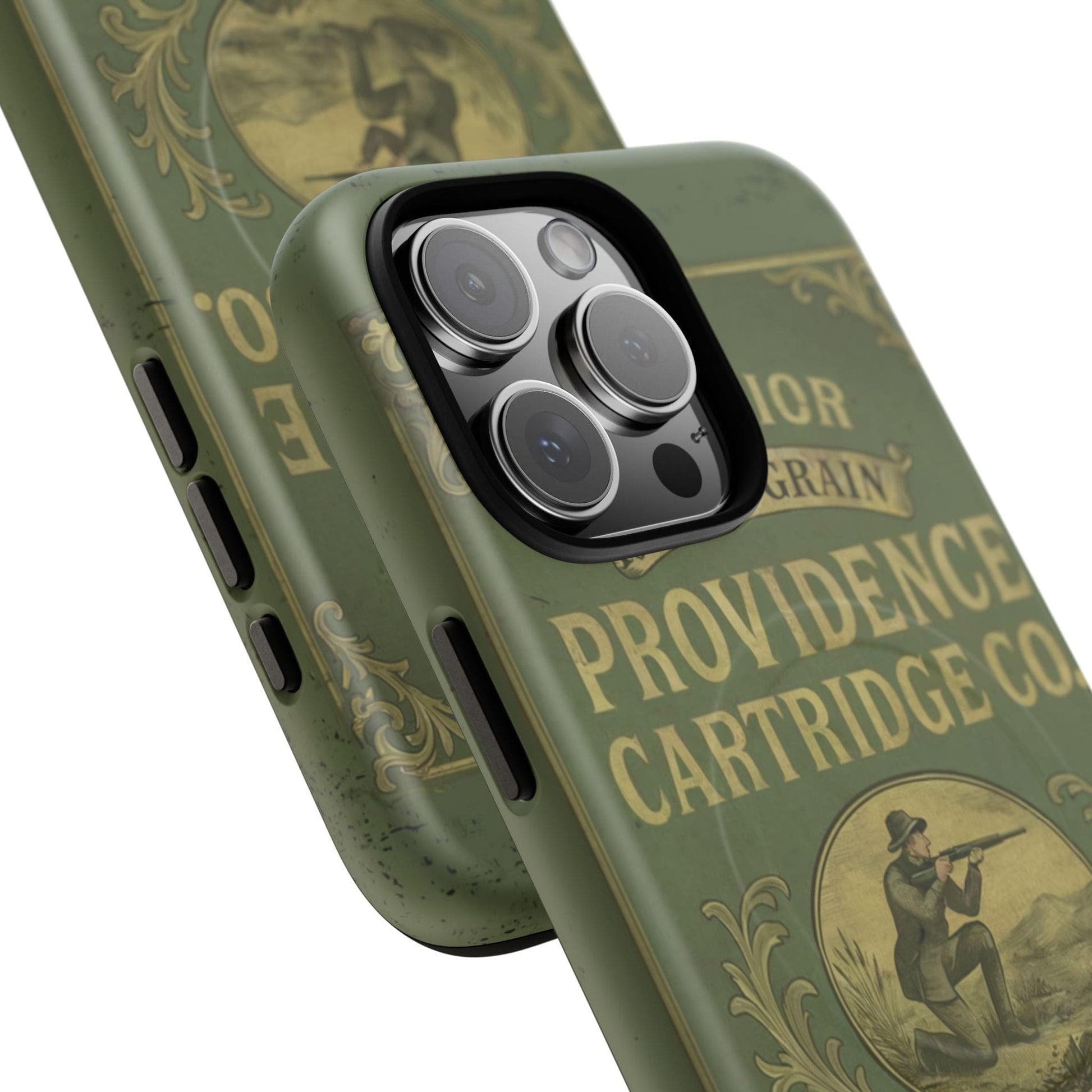 K-Factor Supply Co Providence Rifle Powder Tough Magnetic iPhone Case