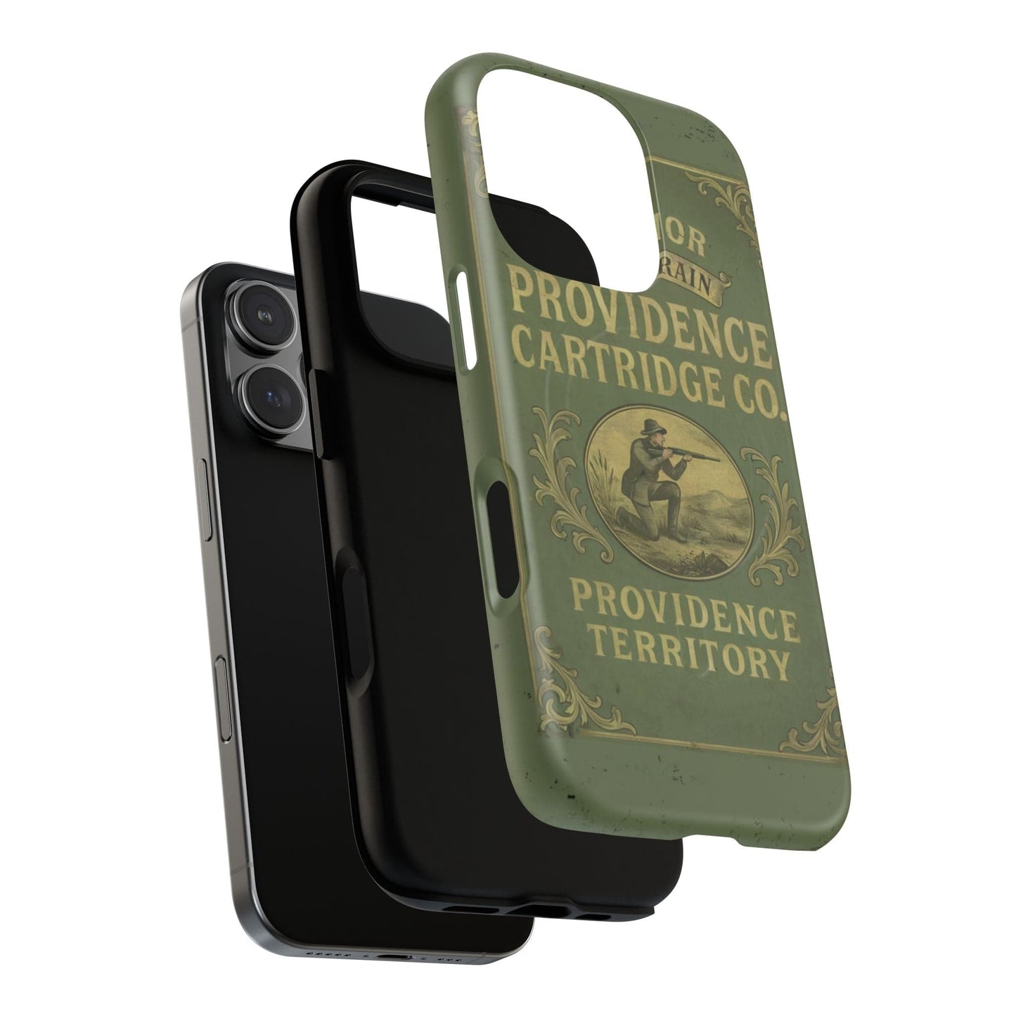 K-Factor Supply Co Providence Rifle Powder Tough Magnetic iPhone Case