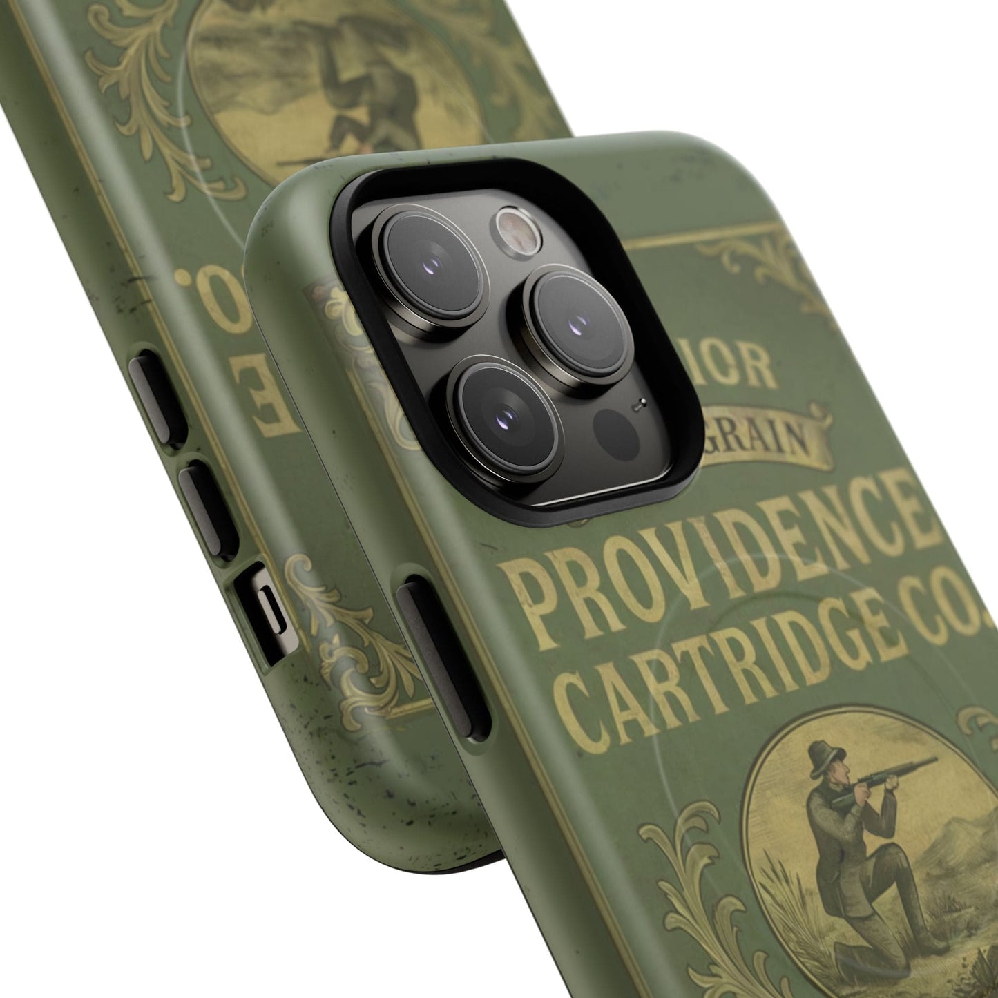 K-Factor Supply Co Providence Rifle Powder Tough Magnetic iPhone Case