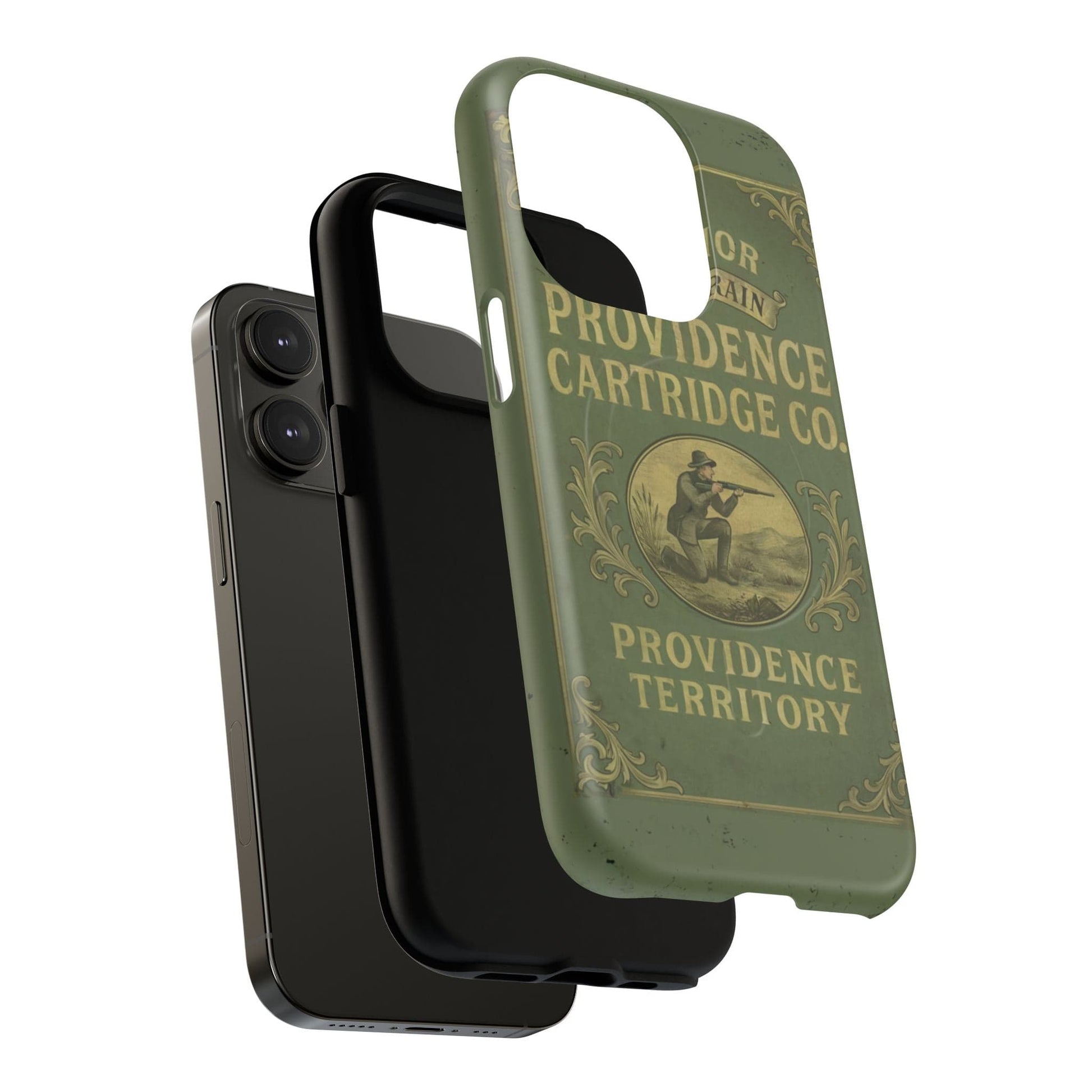K-Factor Supply Co Providence Rifle Powder Tough Magnetic iPhone Case