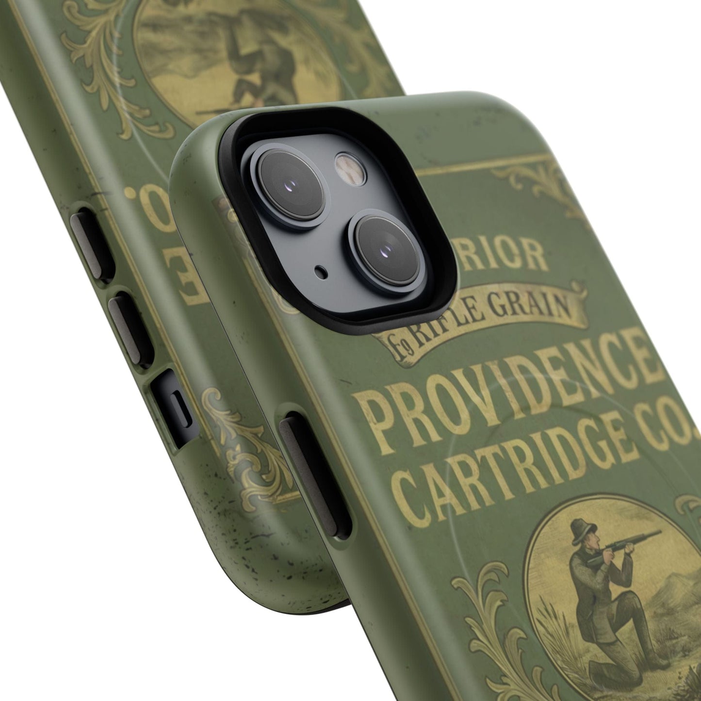 K-Factor Supply Co Providence Rifle Powder Tough Magnetic iPhone Case