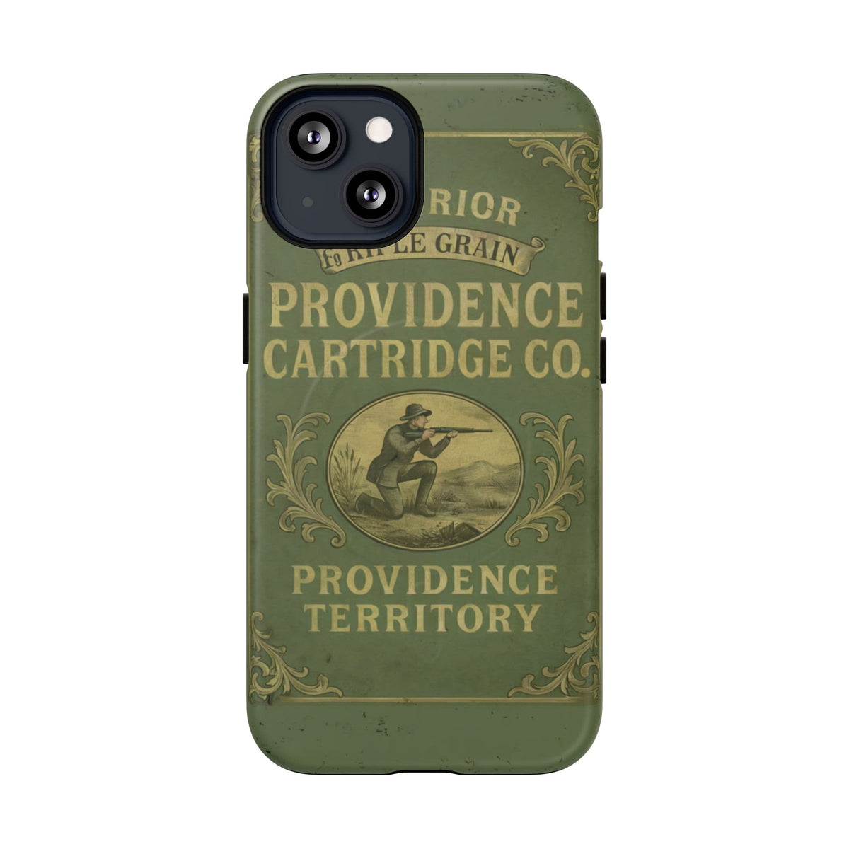 K-Factor Supply Co Providence Rifle Powder Tough Magnetic iPhone Case iPhone 13 / Matte