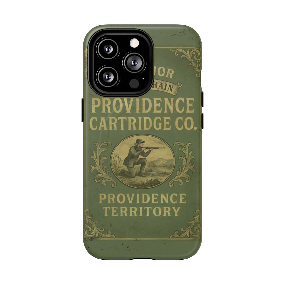 K-Factor Supply Co Providence Rifle Powder Tough Magnetic iPhone Case iPhone 13 Pro / Matte