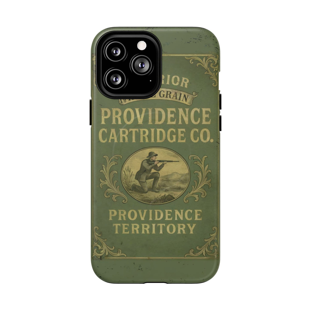 K-Factor Supply Co Providence Rifle Powder Tough Magnetic iPhone Case iPhone 13 Pro Max / Matte