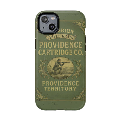 K-Factor Supply Co Providence Rifle Powder Tough Magnetic iPhone Case iPhone 14 Plus / Matte