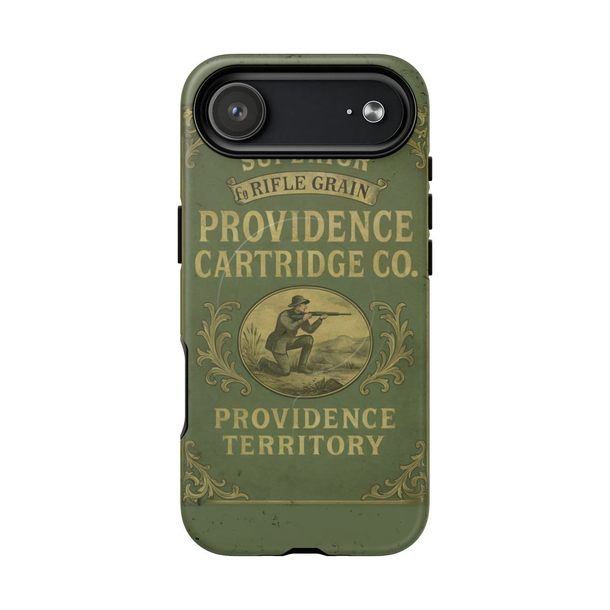 K-Factor Supply Co Providence Rifle Powder Tough Magnetic iPhone Case iPhone 17 Air / Matte