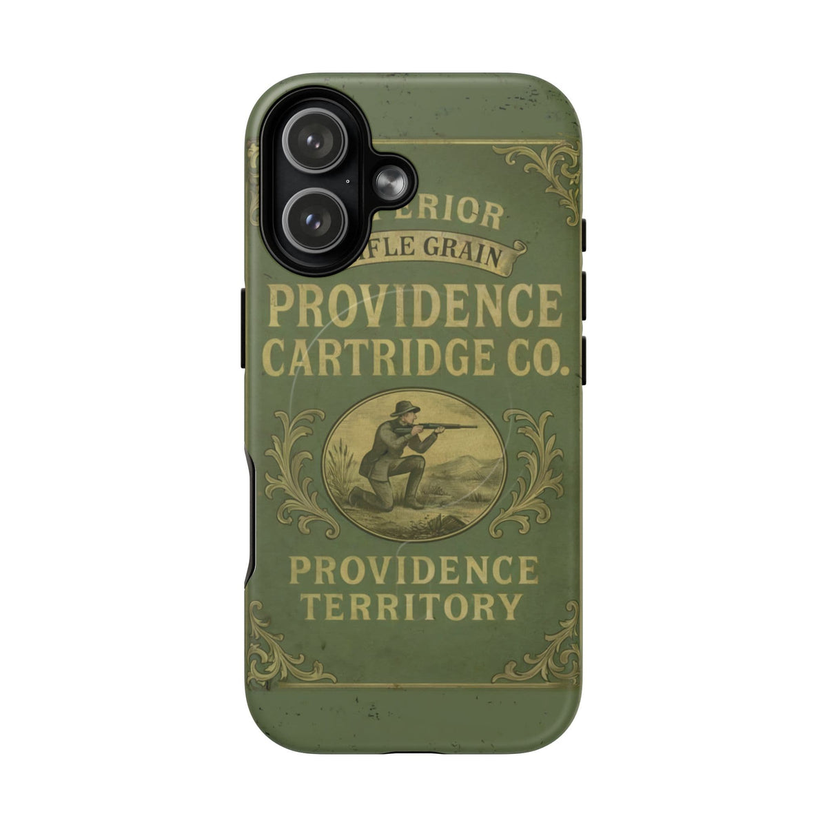 K-Factor Supply Co Providence Rifle Powder Tough Magnetic iPhone Case iPhone 17 / Matte