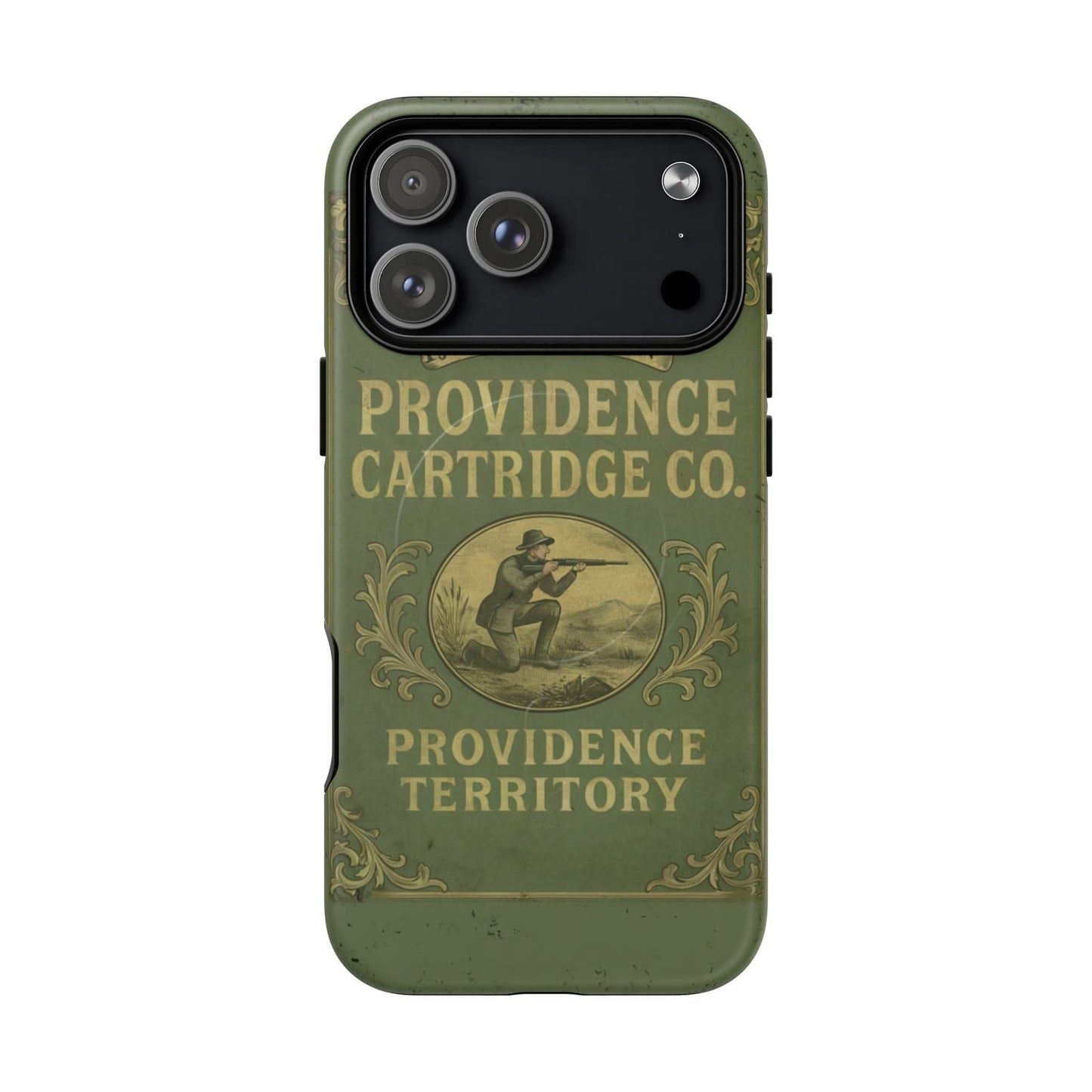 K-Factor Supply Co Providence Rifle Powder Tough Magnetic iPhone Case iPhone 17 Pro Max