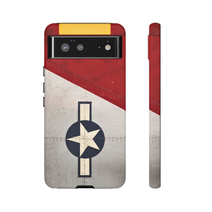 K-Factor Supply Co Red Tail Tough Android Case Google Pixel 6 / Matte