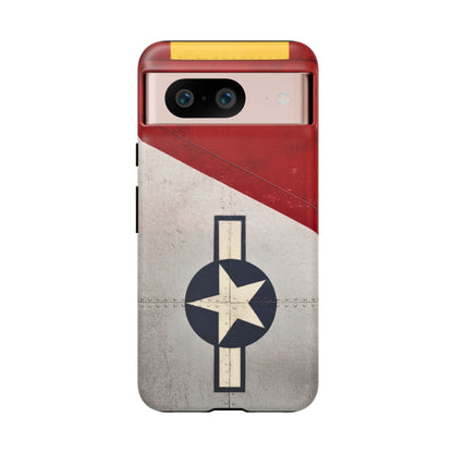 K-Factor Supply Co Red Tail Tough Android Case Google Pixel 8 / Matte