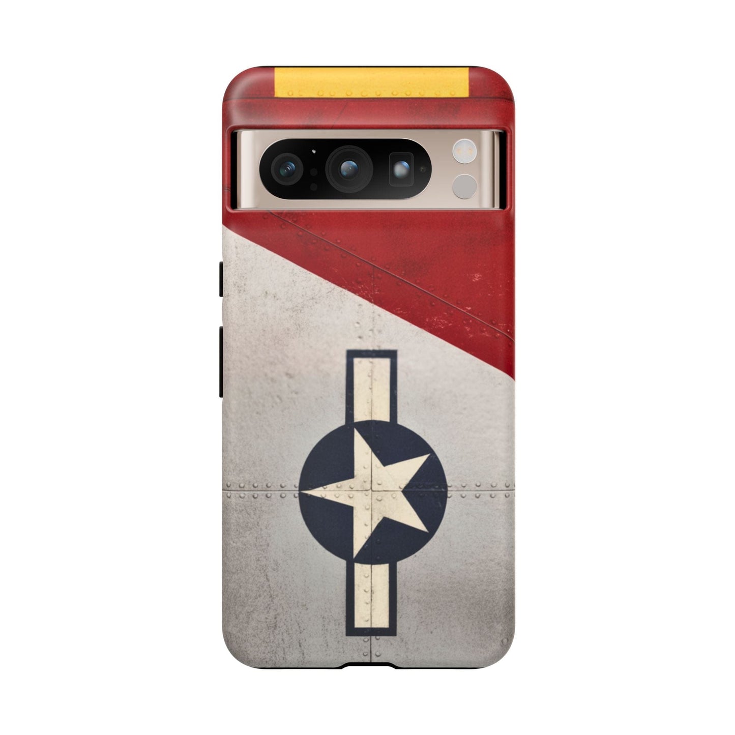 K-Factor Supply Co Red Tail Tough Android Case Google Pixel 8 Pro / Matte