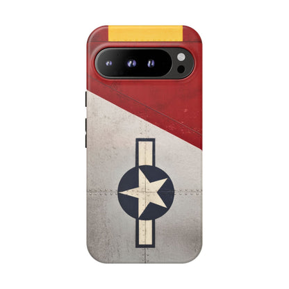 K-Factor Supply Co Red Tail Tough Android Case Google Pixel 9 Pro XL / Matte