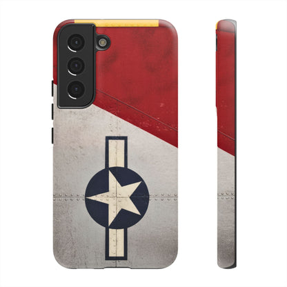 K-Factor Supply Co Red Tail Tough Android Case Samsung Galaxy S22 / Matte