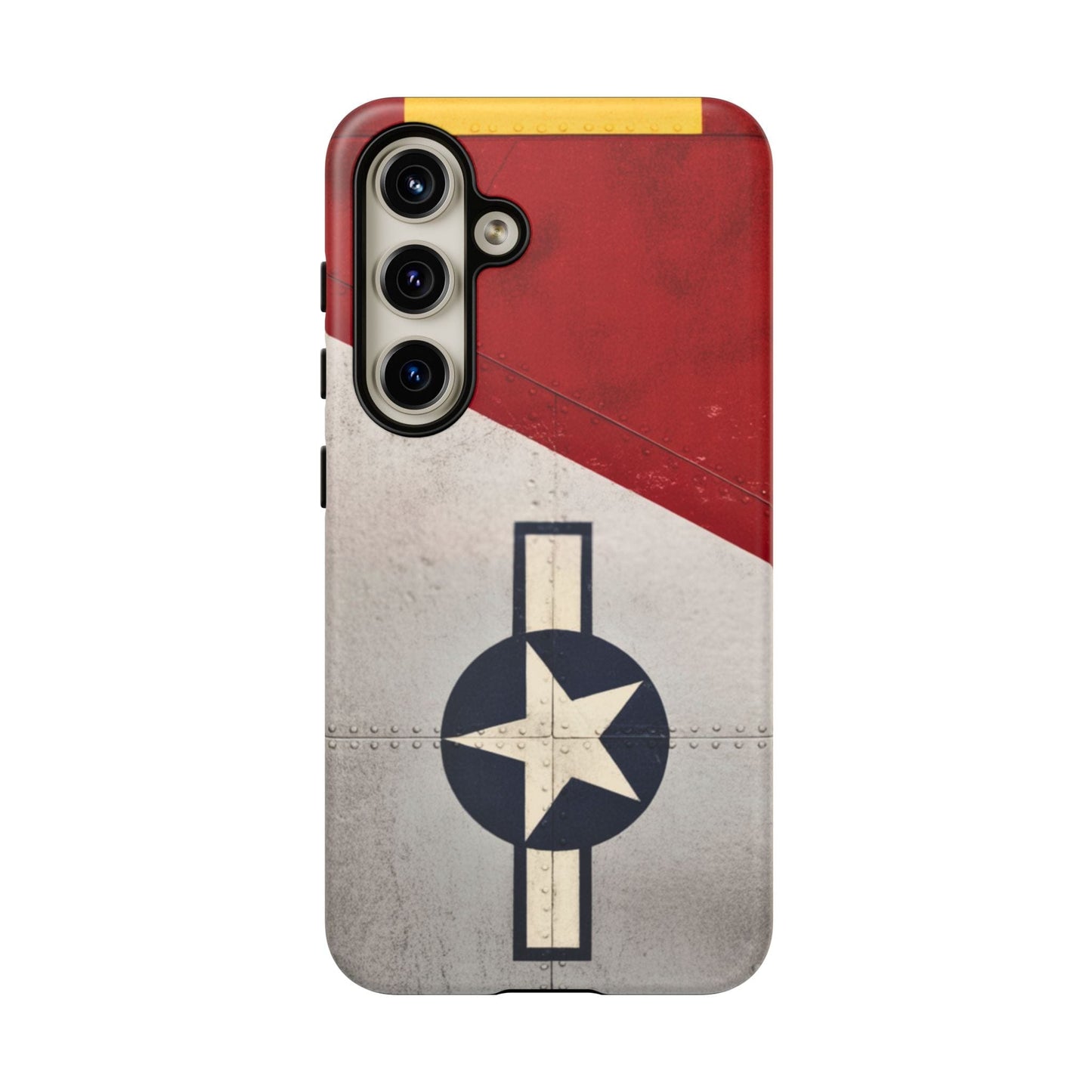K-Factor Supply Co Red Tail Tough Android Case Samsung Galaxy S24 / Matte