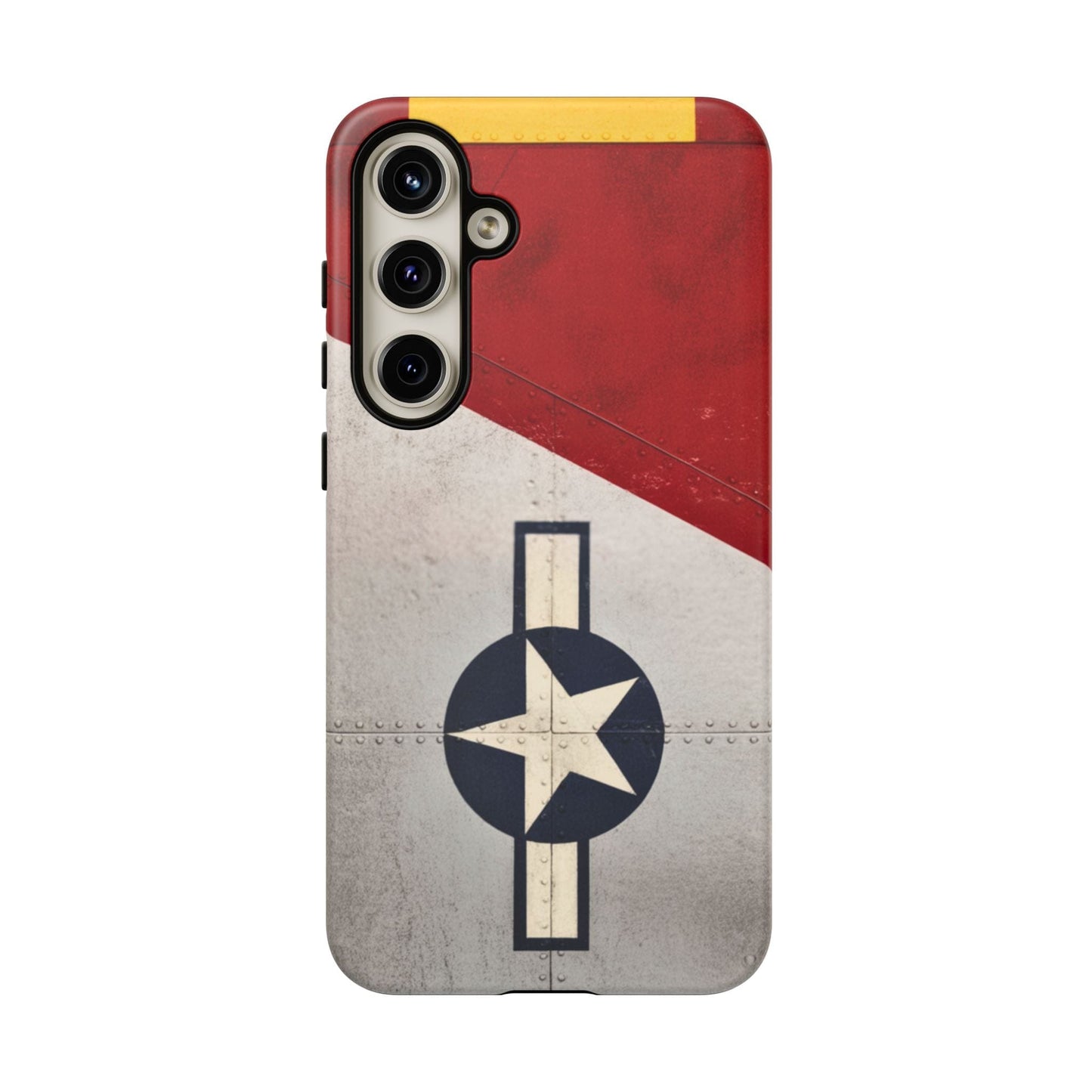 K-Factor Supply Co Red Tail Tough Android Case Samsung Galaxy S24 Plus / Matte