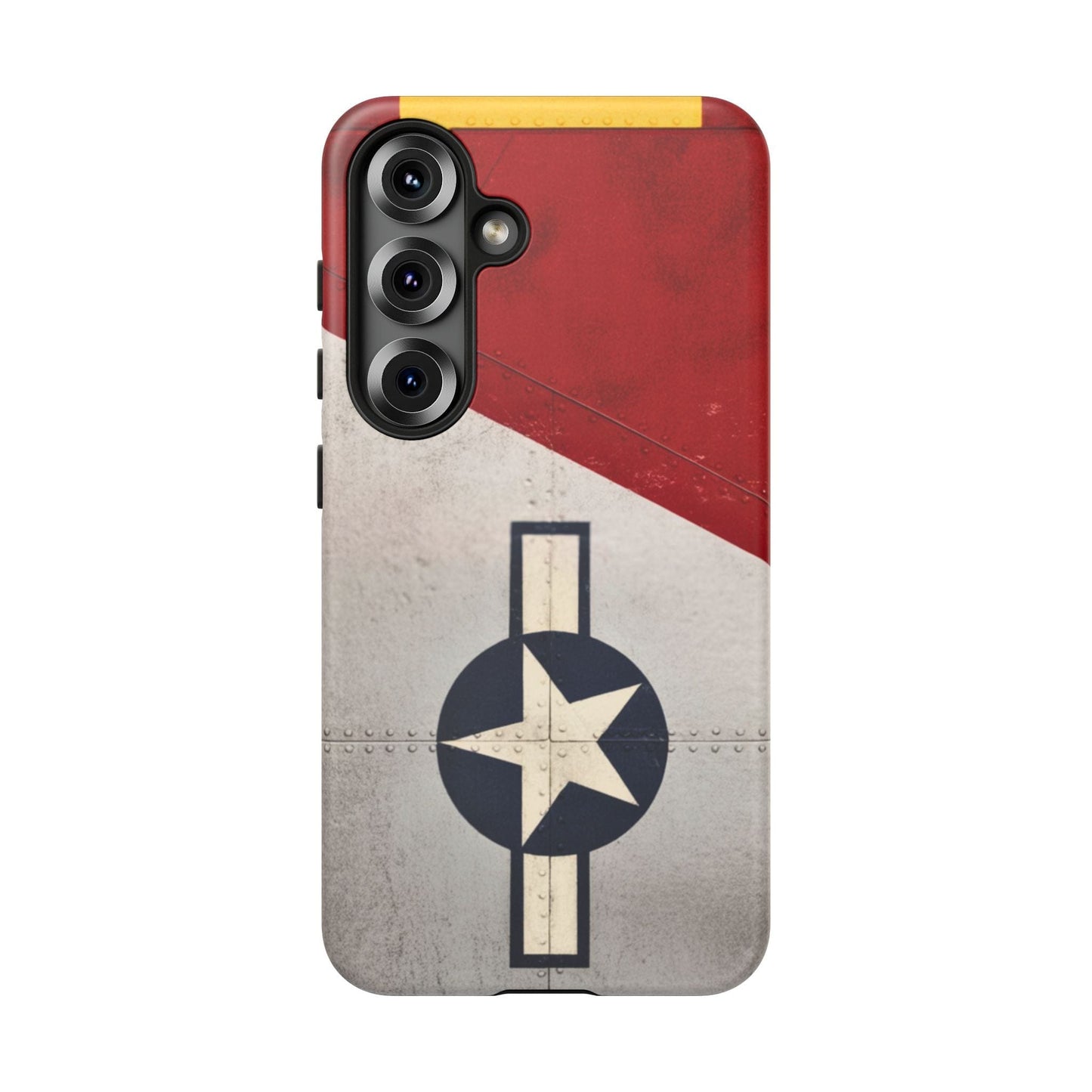 K-Factor Supply Co Red Tail Tough Android Case Samsung Galaxy S25 / Matte