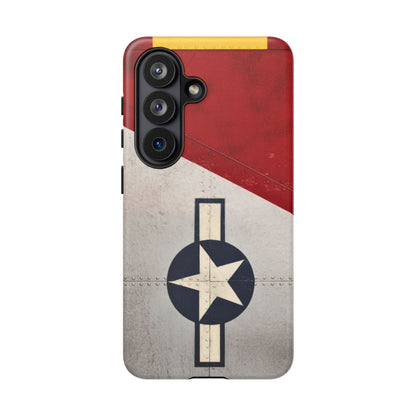 K-Factor Supply Co Red Tail Tough Android Case Samsung Galaxy S26 / Matte